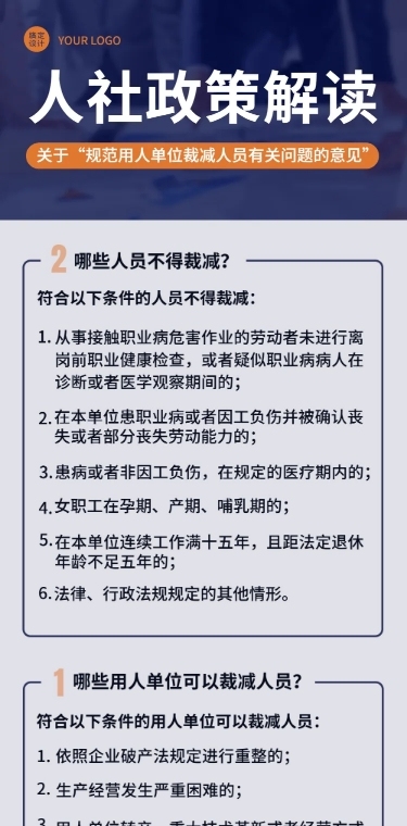 人社单位劳动关系政策解读融媒体文章长图
