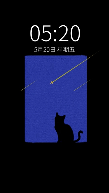 克莱因蓝流行潮流ins手机壁纸预览效果
