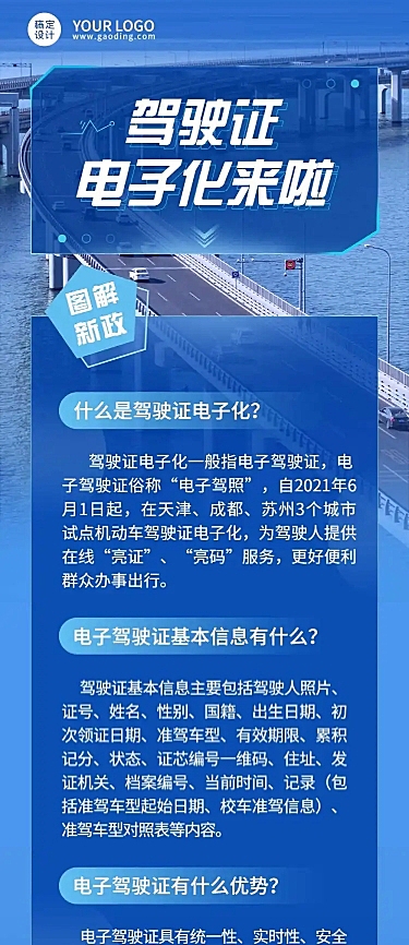 一图读懂政务实景政策发布解读文章长图