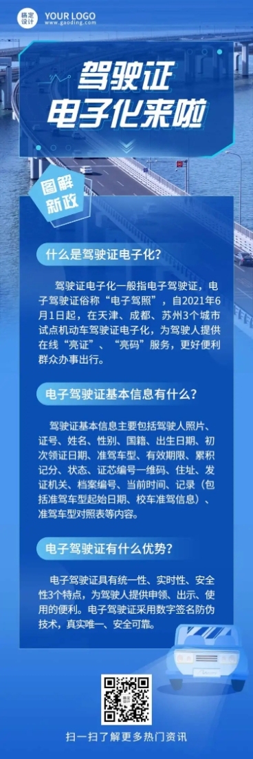 一图读懂政务实景政策发布解读文章长图预览效果