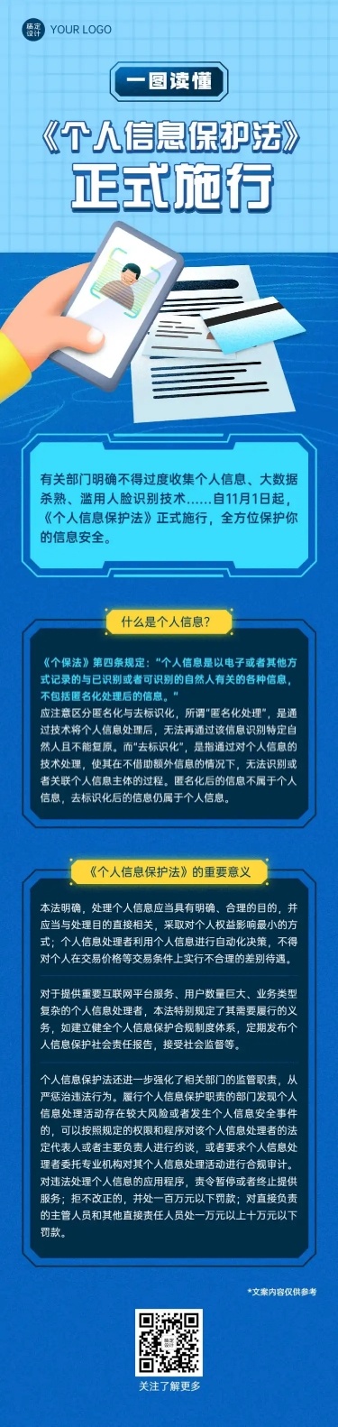 一图读懂法规政策发布解读文章长图