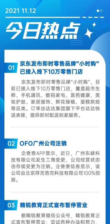 新闻日报资讯日签快报文章长图