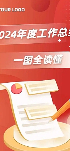 H5长页融媒体一图读懂政务年终汇报