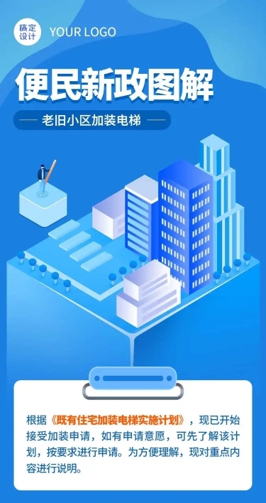 一图读懂政务便民政策图解文章长图