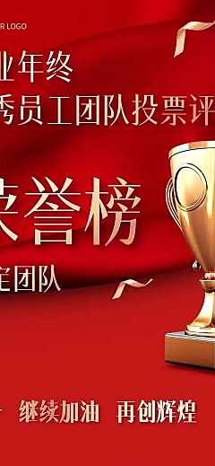 H5长页企业年终优秀员工团队投票评选大赛