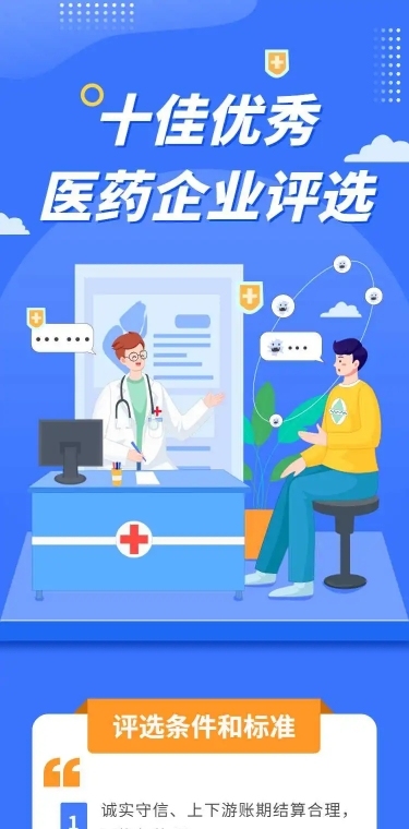 H5长页十佳优秀医药企业评选