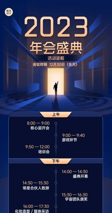 H5长页商务企业年会活动人员参加报名统计