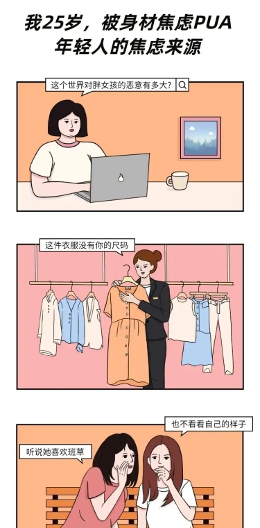 年末话题互动趣味条漫长图