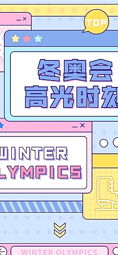 冬奥会赛事总结长图