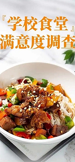 H5表单长页大学生对学校食堂看法的调查问卷