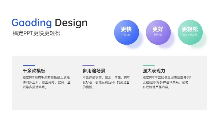 并列关系3项PPT图文页预览效果