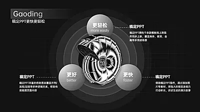 并列关系3项PPT图文页