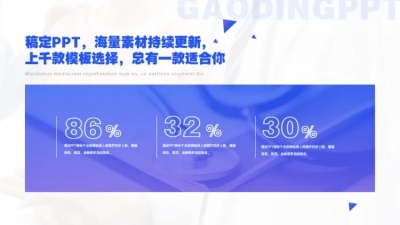 并列关系3项PPT图文页