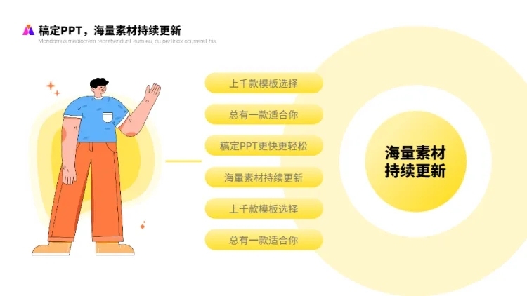 列表总分关系3项PPT图文页预览效果