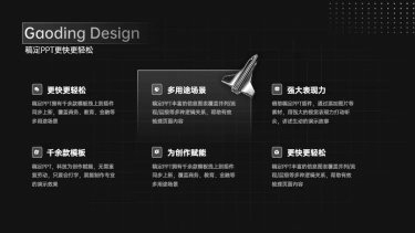 并列关系6项PPT图文页