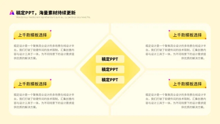 列表并列关系3项PPT图文页预览效果
