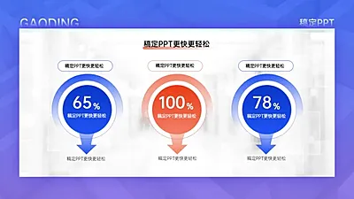 并列关系3项PPT图文页