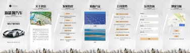 H5翻页新能源企业宣传新型能源电动汽车宣传推广促销活动节能减排绿色环保公益