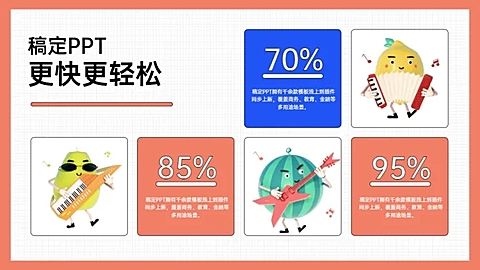 并列关系3项PPT内容页