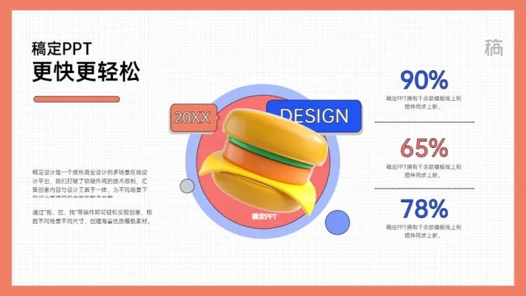 并列关系3项PPT图文页预览效果