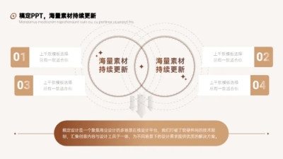 发散汇聚关系4项对比关系2项PPT图文页