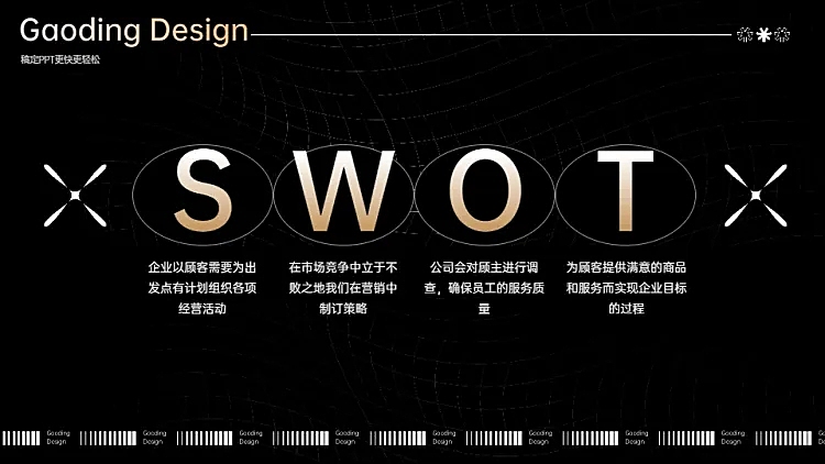 并列关系4项PPT图文页
