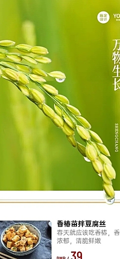 谷雨营销促销活动餐饮长图海报