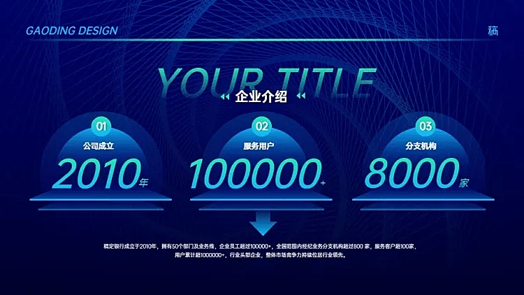 并列关系3项PPT图文页