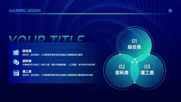 并列关系3项PPT图文页预览效果
