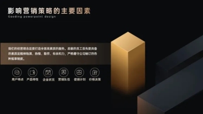 并列关系6项PPT图文页