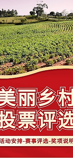 美丽乡村党政项目评比活动宣传H5
