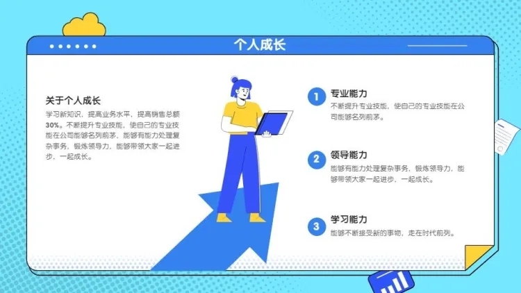 层级关系3项PPT图文页预览效果