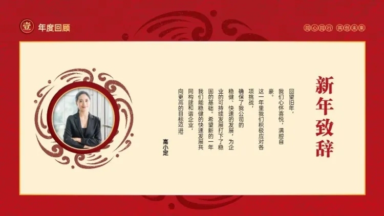并列关系1项PPT图文页预览效果