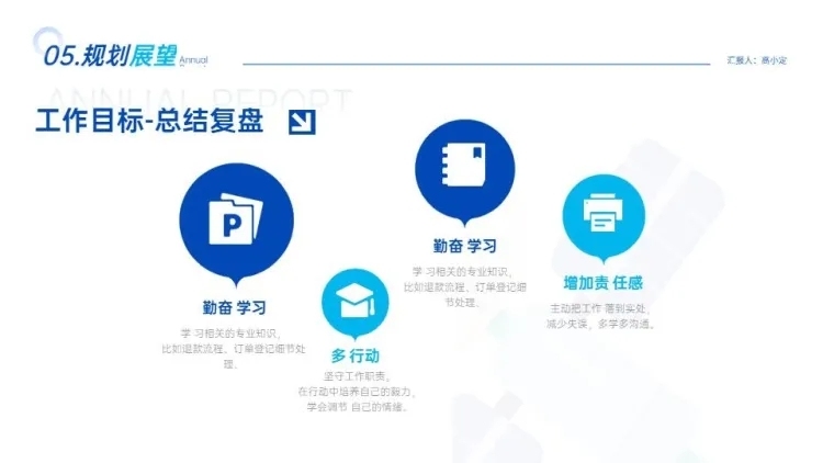 并列关系4项PPT图文页预览效果