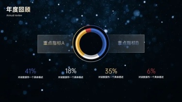 并列关系4项PPT图文页