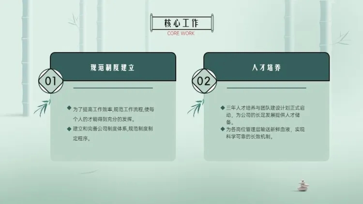 点击进入编辑 并列关系2项PPT图文页预览效果