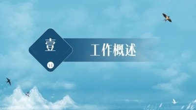并列关系1项PPT图文页