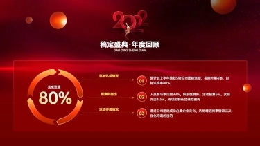 总分关系并列关系3项PPT图文页