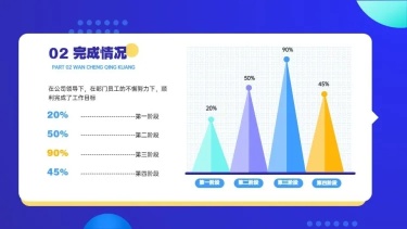 递进关系4项PPT图文页