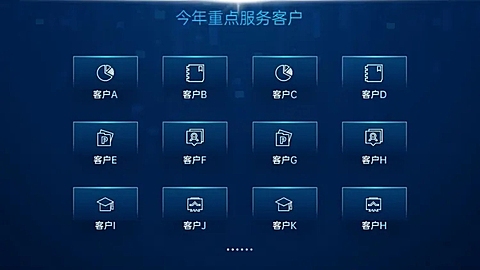 并列关系多项PPT图文页