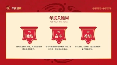 并列关系3项PPT图文页