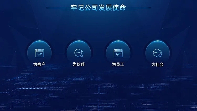 并列关系4项PPT图文页