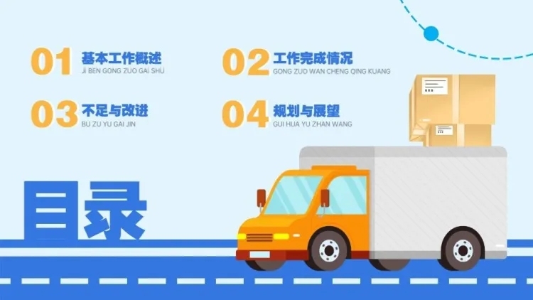 并列关系4项PPT图文页预览效果