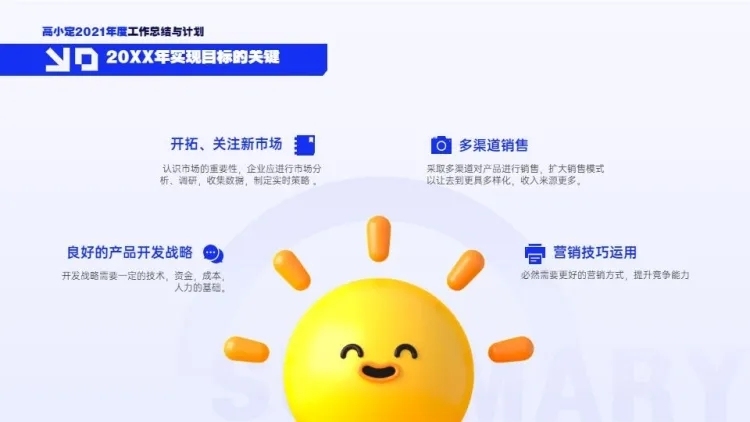 并列关系4项PPT图文页预览效果
