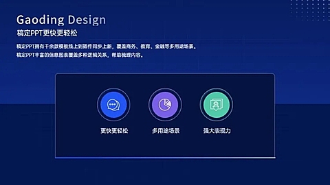 并列关系3项PPT图文页