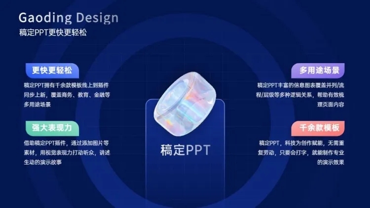 并列关系4项PPT图文页预览效果