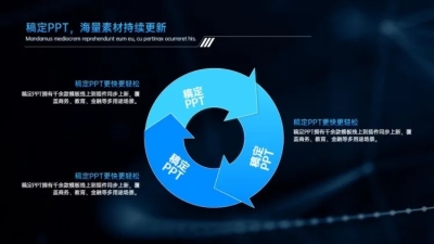 并列关系3项PPT图文页