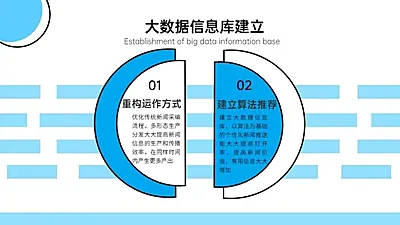 对比关系2项PPT图文页