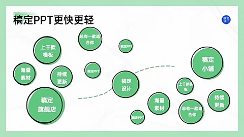对比关系2项PPT图文页