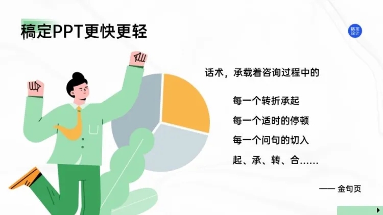 并列关系1项PPT图文页预览效果